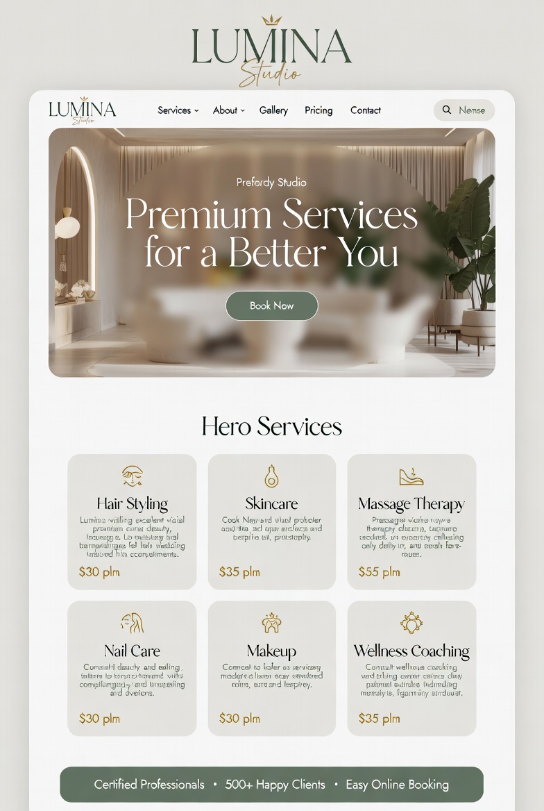 Service Store Screenshot
